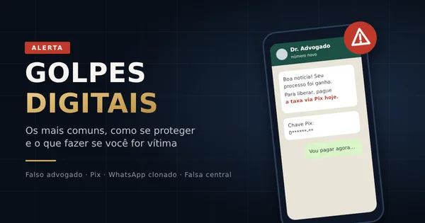 Golpes digitais: como se proteger